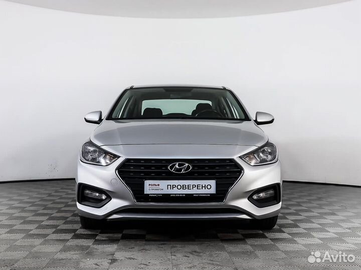 Hyundai Solaris 1.6 МТ, 2019, 61 300 км