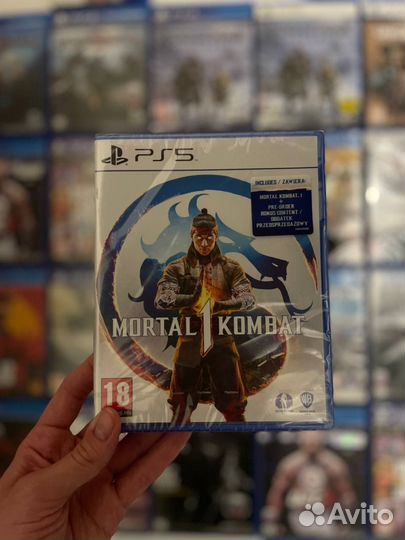 Mortal combat 1, Диск новый для ps5