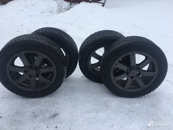 Колеса в сборе r16 зимние 205 55