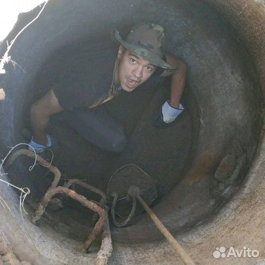 Чистка выгребных ям, улучшение дна