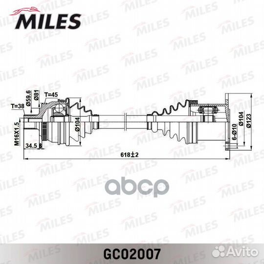 Привод в сборе audi A4 II 1.8T-3.0 00-05 прав