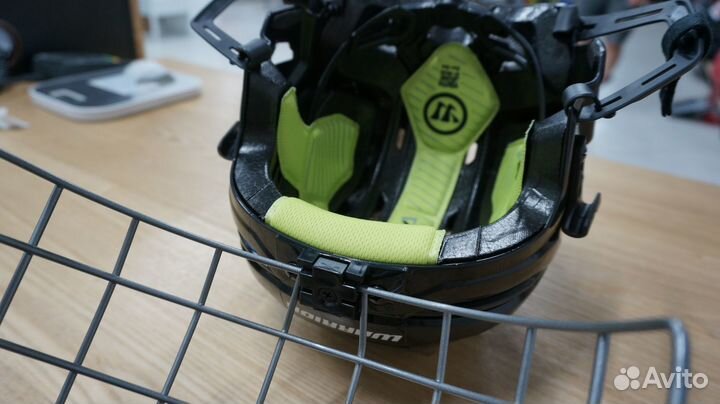 Шлем хоккейный Warrior alpha one (yth черный)