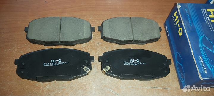 Колодки тормозные передние Kia Carens II 02)