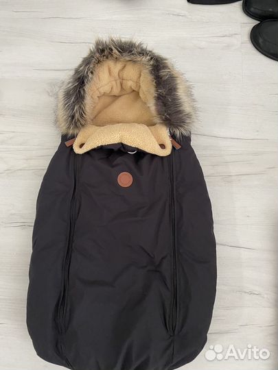 Зимний конверт в коляску