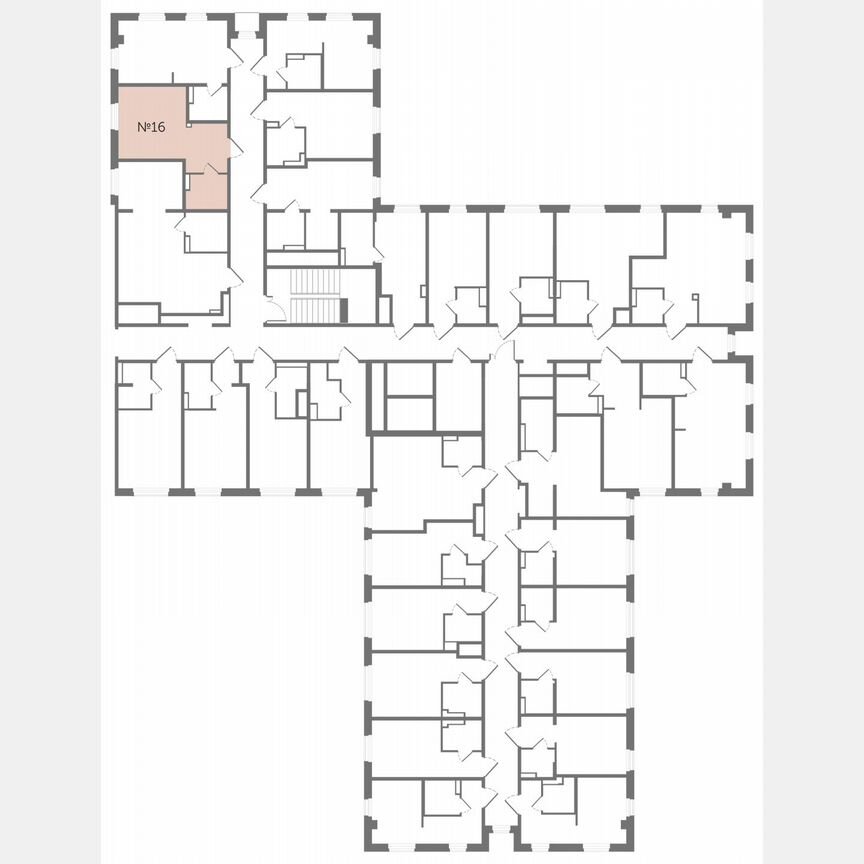Апартаменты-студия, 24,2 м², 3/13 эт.
