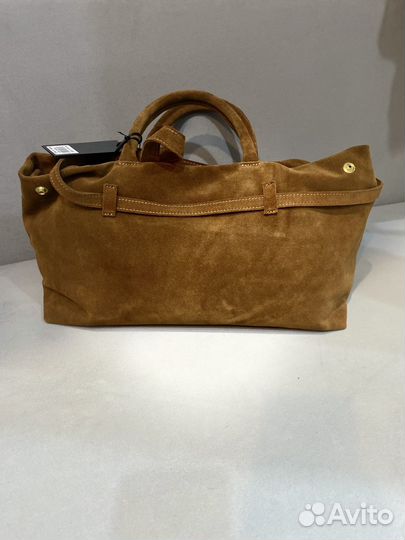 Роскошная эамшевая сумка из Италии