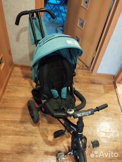 Детский трехколесный велосипед berger werter