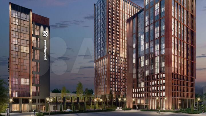 2-к. квартира, 48,8 м², 30/33 эт.