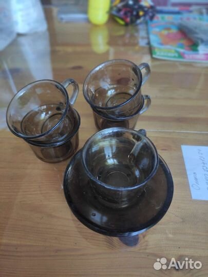 Чашки с блюдцем