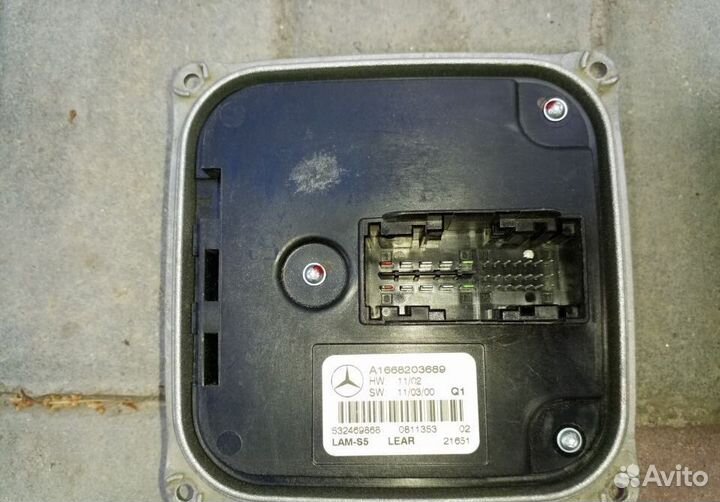 Блок управл фары мерседес CLS 218 А 2188203689
