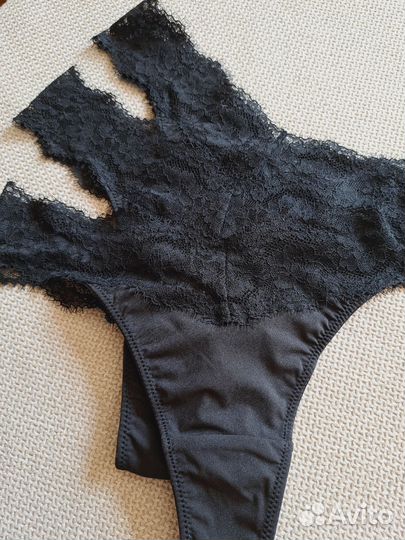 Трусики-стринги 3шт. XS,S,M,L H&M