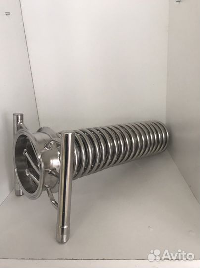 Холодильник димрота 4 дюйма 350 мм с коллекторами