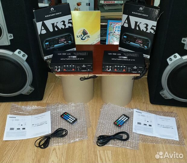 Усилитель Ak35 Hi-Fi аuх mр3 bluetооth FM USB