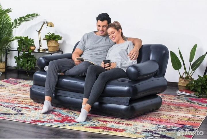 Надувной матрас диван