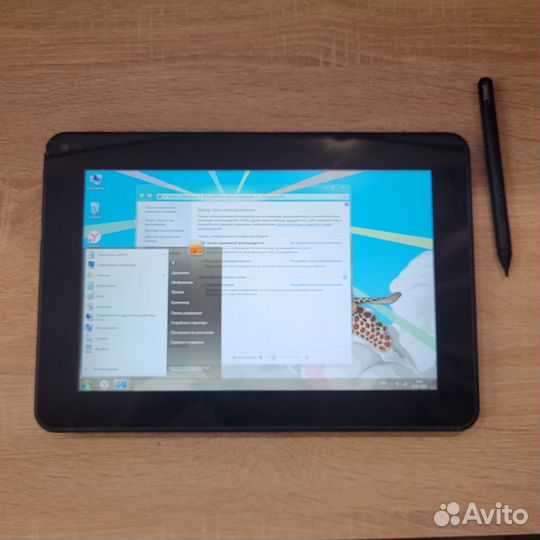 Планшет Dell на windows 7 с ручкой USB порт