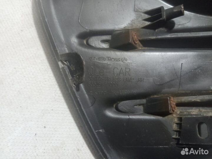 Накладка на туманку передняя правая Kia Sportage 4