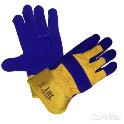 Перчатки спилковые и комбинированные