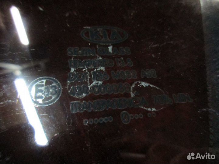 Стекло кузовное глухое правое Kia Ceed 2007-2012