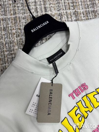 Balenciaga футболка premium