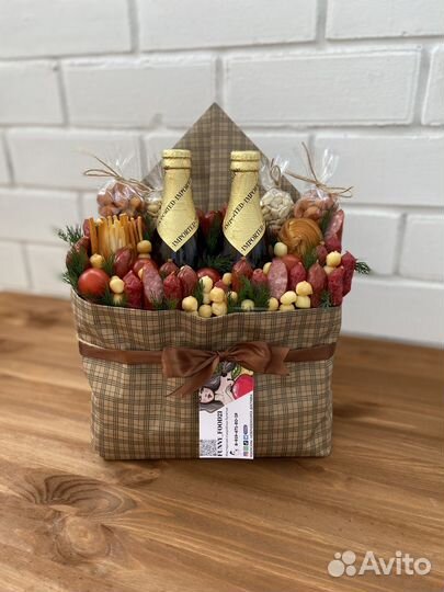 Мужской букет-конверт