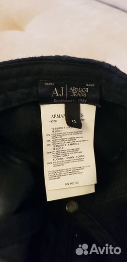 Кепка мужская Armani