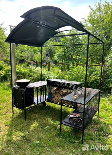 Мангал лофт