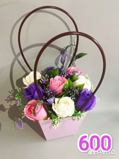 Букет из пенных роз