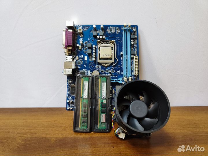 Материнская плата 1155+i5-2320+DDR3-8Gb+Кулер