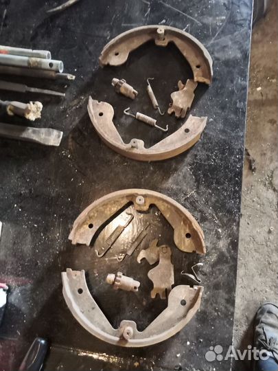 Комплект ручного тормоза volkswagen touareg 1