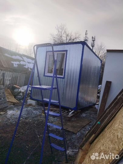 Вагончик бытовка металлическая