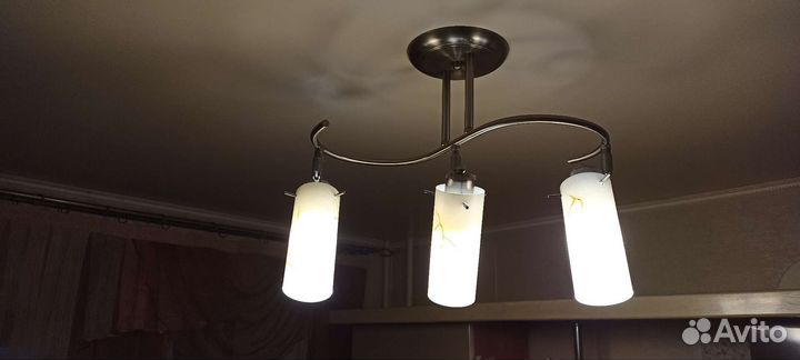 Люстра потолочная бу