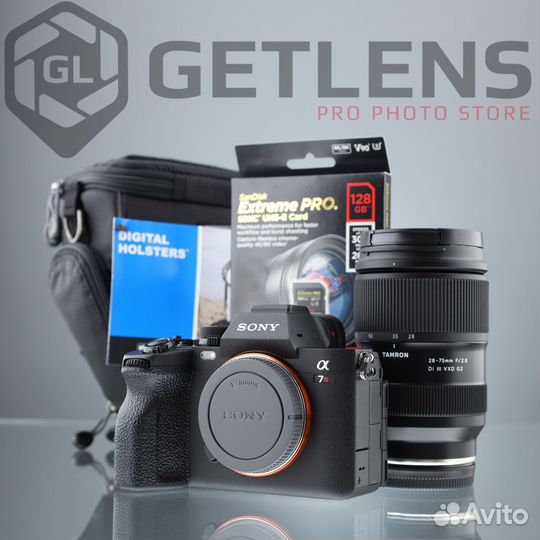 Комплект Sony 7R5 + Tamron 28-75 + SanDisk 128 UHS