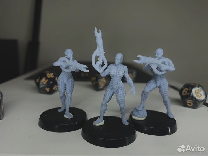 3Д печать миниатюр DnD, Warhammer, Зомбицид