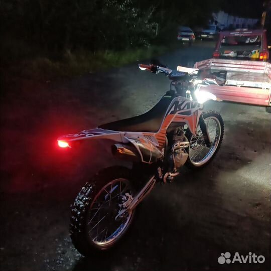 Мотоцикл kayo t2 enduro