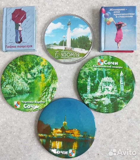 Магнитики сувенирные