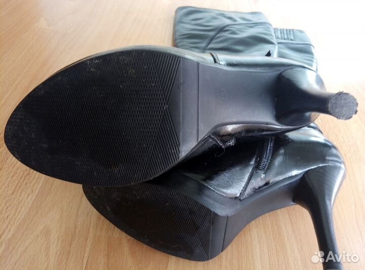Новые зимние сапоги, натуральные кожа/мех, 39 р