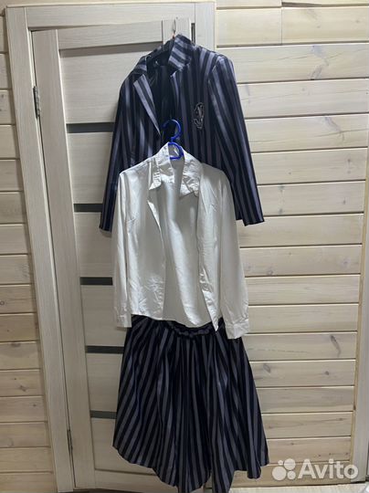 Костюм для аниматора Уэнздей