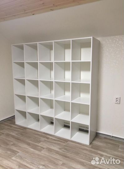 Стеллаж IKEA Каллакс 25(5х5) ячеек аналог белый