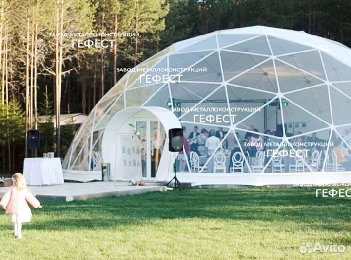 Шатер для банкета и ресторана, площадь 200 м2