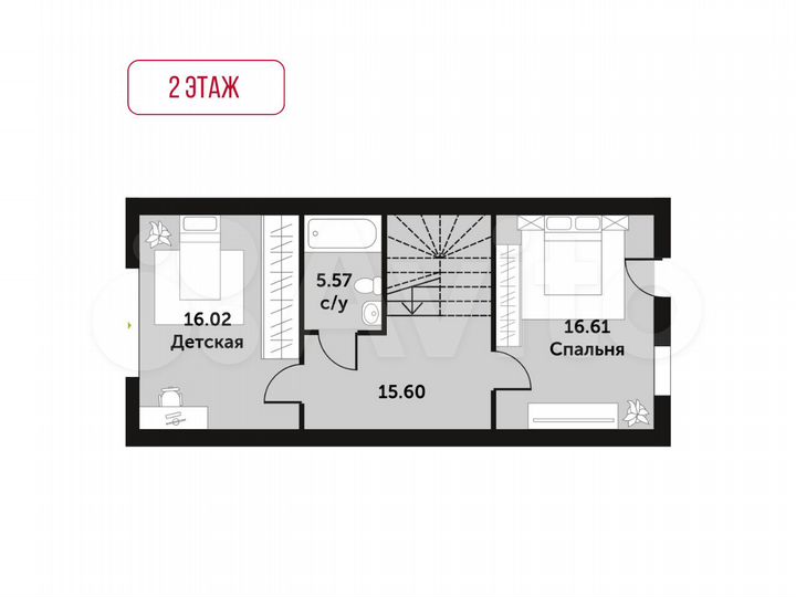 Таунхаус 175 м² на участке 1,4 сот.