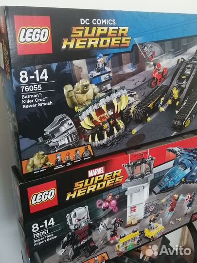 Новый Lego набор 76051 и 76055