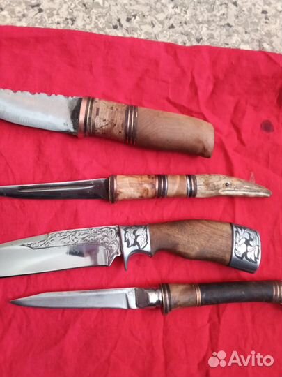 Сувель для рукояти ножа, рог лося