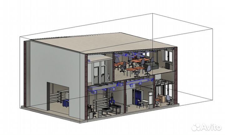 Лазерное сканирование, обмеры, создание 3д модели