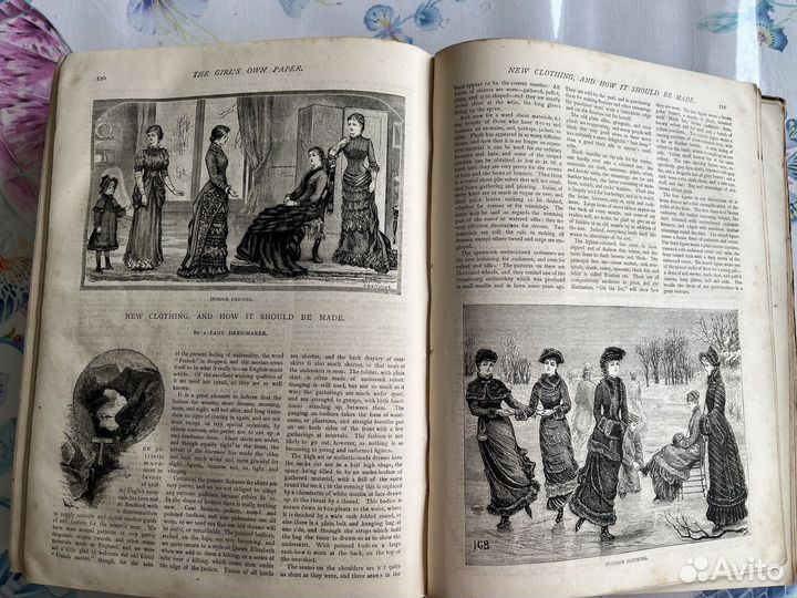 Старинная книга 1881 года на англ. языке