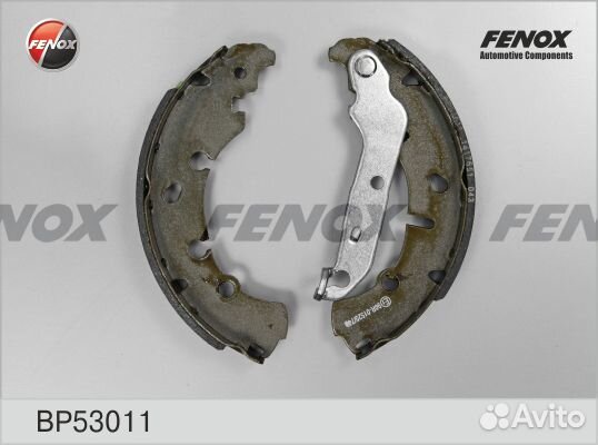 Колодки тормозные барабанные ford fusion 02, fiest