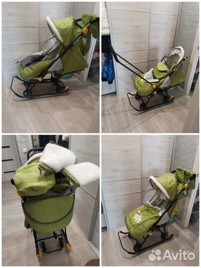 Санки коляска, сани