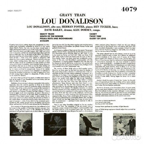 Lou Donaldson / Gravy Train (LP)