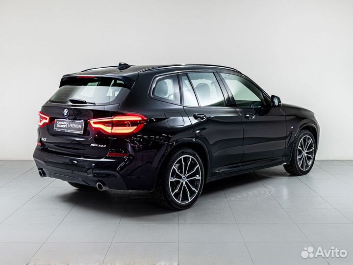 BMW X3 3.0 AT, 2020, 117 186 км