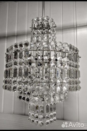 Люстра хрустальная СССР