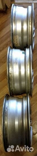 Литые диски r14, 3 шт.+4 шины